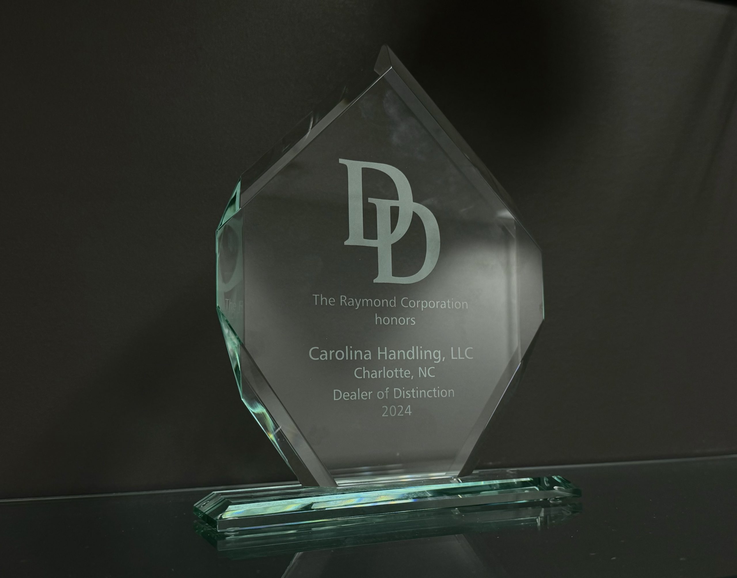 Carolina Handling Named 2024 Raymond Dealer Of Distinction ...